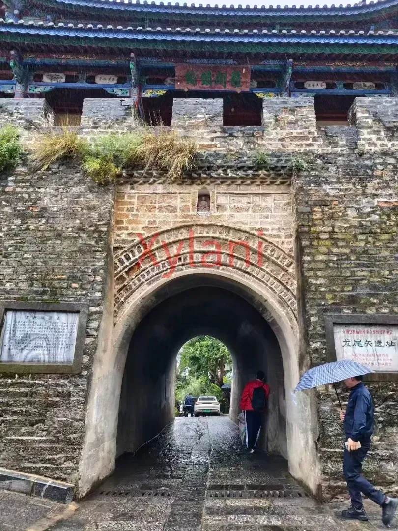 Entrance of Longweiguan Ruins