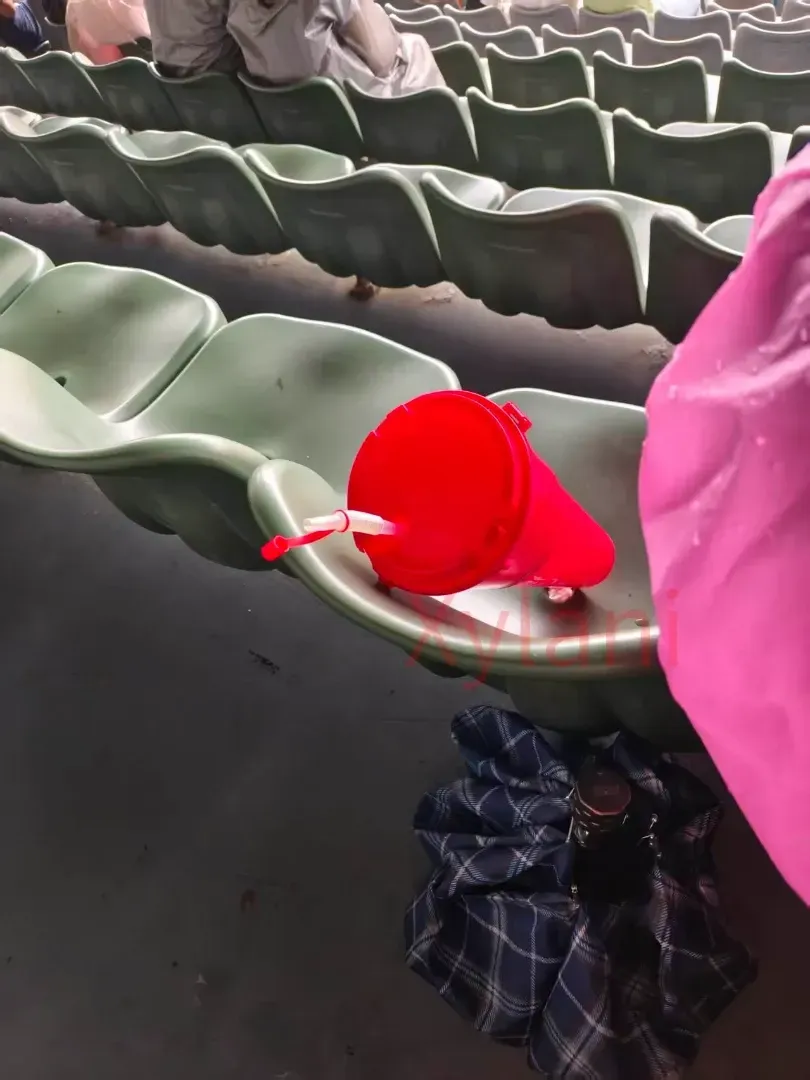 Big red water cup